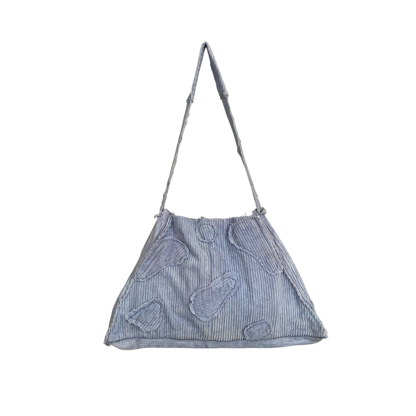 Bolsa Trapézio Veludo Upcycling